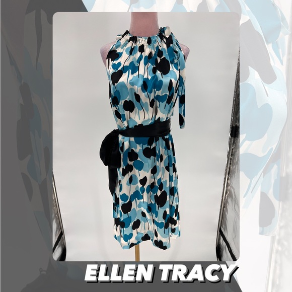 GUC Ellen Tracy Floral Dress - Picture 1 of 15
